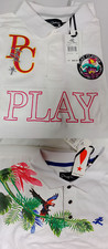 PLAY CLOTHS MEN'S SNAG / CANOPY SHORT SLEEVE POLO 100% COTTON sz S - 2XL WHITE