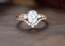 Engagement Ring set, Stacking ring, wedding Bridal ring, Best Valentine Gifts