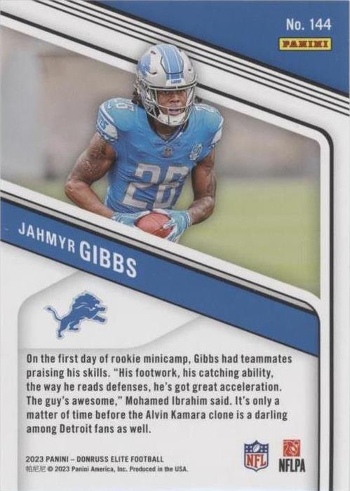 Jahmyr Gibbs