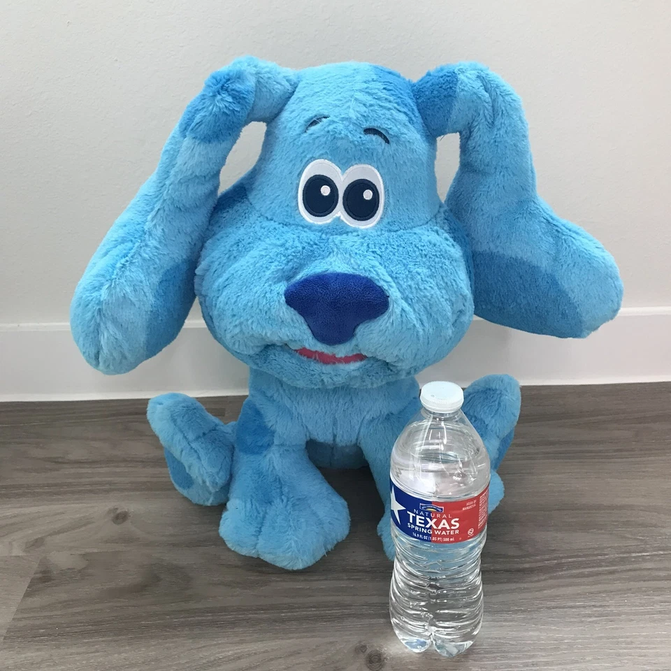 17" Plush Puppy Dog Blues Clues Just Play 2020 Viacom NICK JR. Large EXCELLENT - Image 4 of 4