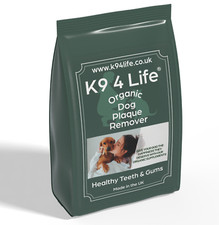 Organic Plaque Off Dogs Cats Teeth Banish Plaque Out Remove Tartar Breath 150G**