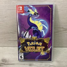 Authentic Replacement Case NO GAME Pokemon Violet Nintendo Switch