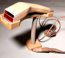 Metrologic Barcode Scanner MS951K KB Wedge Metrologic Instruments w/ Stand  1995