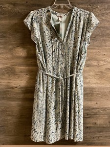 h and m midi dress