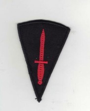 BRITISH ARMY/ROYAL MARINES COMMANDO TRAINED QUALIFICATION BADGE COLOURED ISSUE