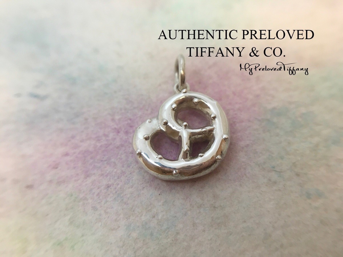 Tiffany プレッツェル　チャーム Excellent Authentic Tiffany & Co. Pretzel Charm Silver | eBay