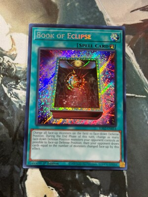 Yugioh Book of Eclipse Secret Rare RA02