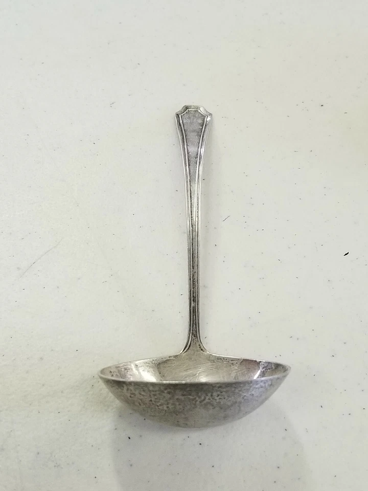 Cucharón de plata esterlina Gorham Fairfax crema 5 1/2" sin monograma Estate Find Foto 4 de 4