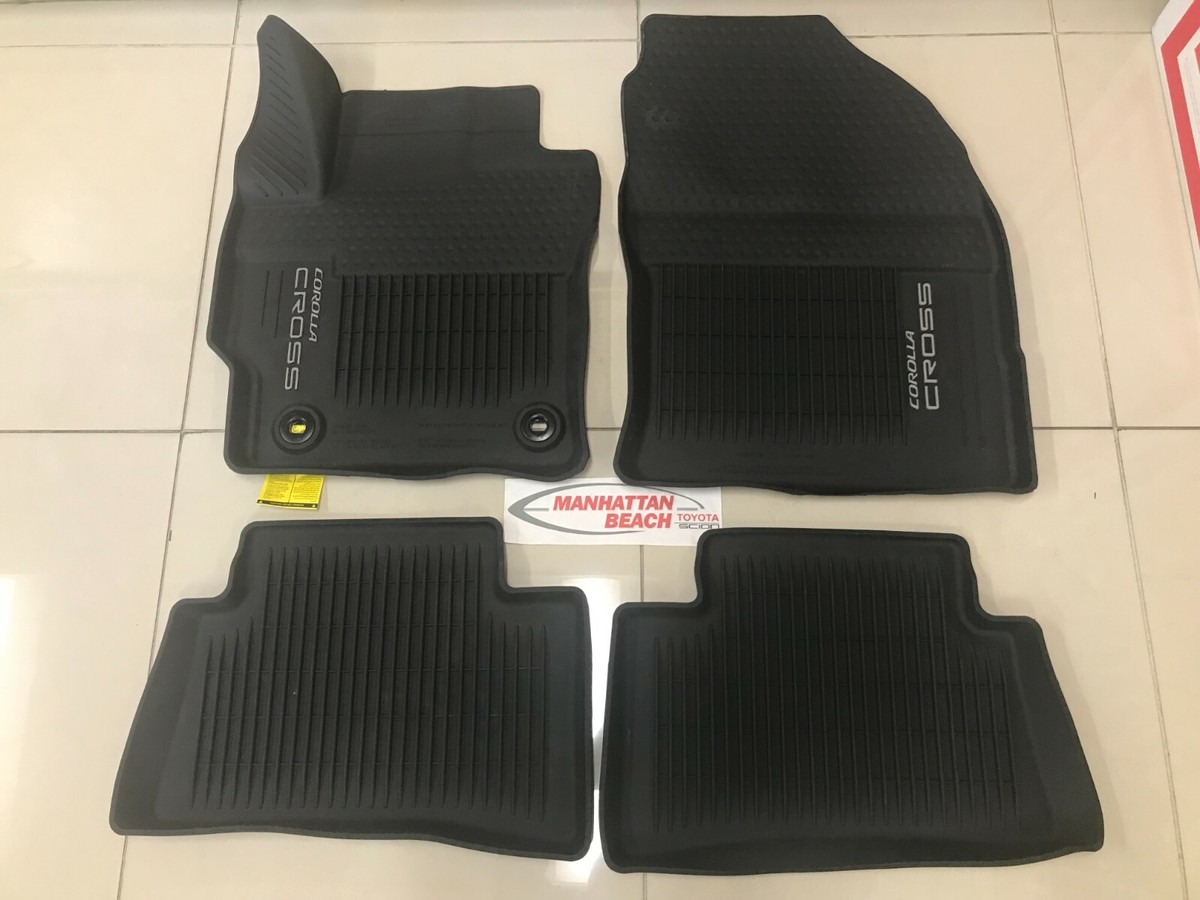 2022-2025 COROLLA CROSS FWD ALL WEATHER FLOOR LINER MATS PT206
