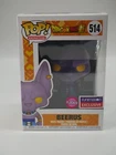 Funko Pop Dragon Ball Beerus (Flocked) Funimation Exclusive 514 w/Protector