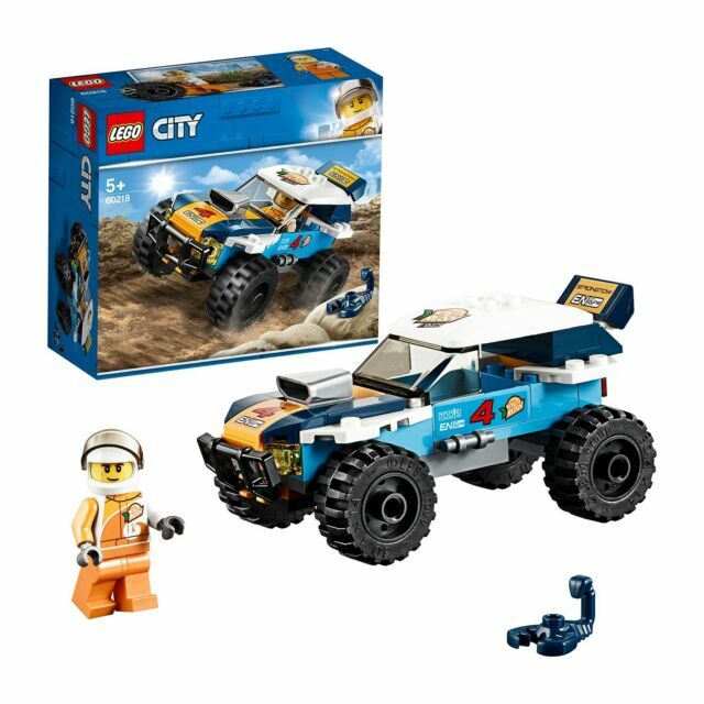 LEGO 60218 City Great Vehicles Powerful Desert Rally Racer Construction Toy Car