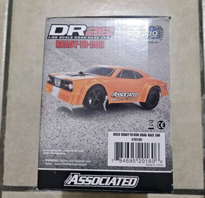 Team Associated DR28 1/28 Scale RTR Drag Car w/2.4GHz Radio