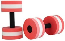BigBoss Sports Aquatic Exercise Dumbbells Aqua Fitness Barbells Hand Bars