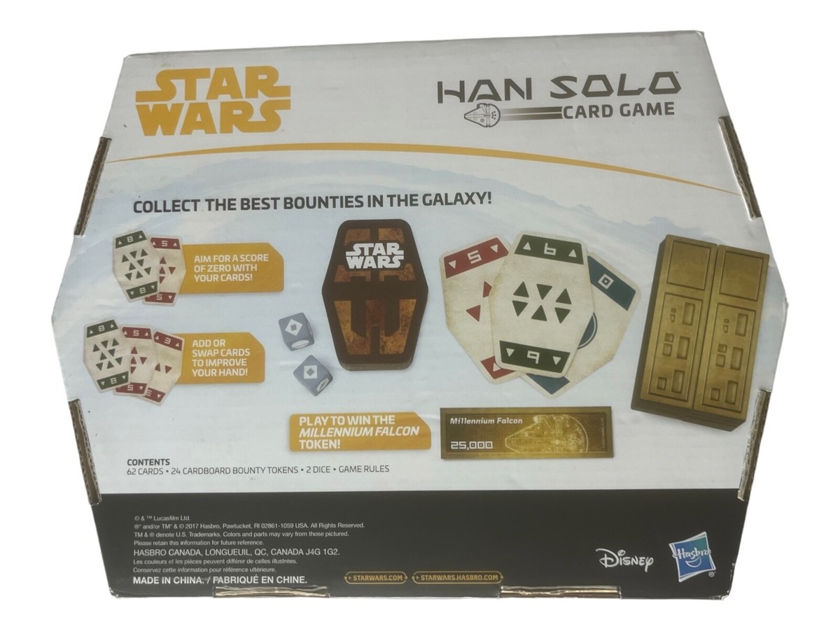Star Wars Han Solo Card Game Fast Paced Strategy REPLACEMENT