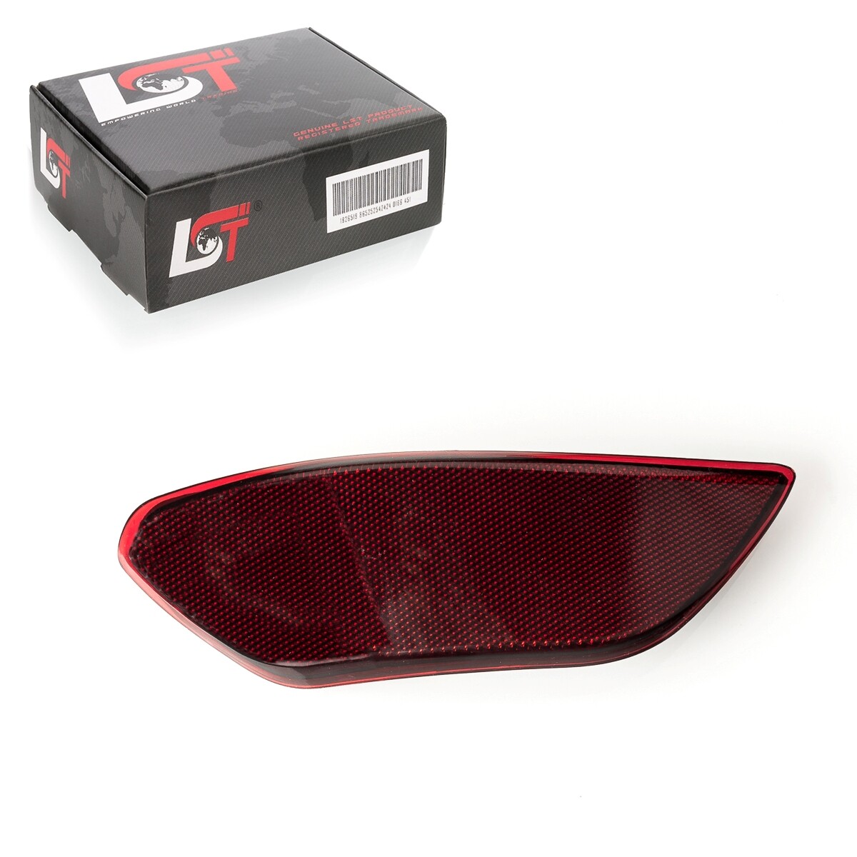 Reflector Rear Bumper Right Dark Red for Porsche Cayenne 92A until 10/2014