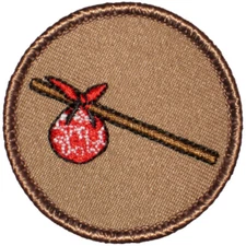 Hobo Patrol Patch - 2" Round Embroidered Patch