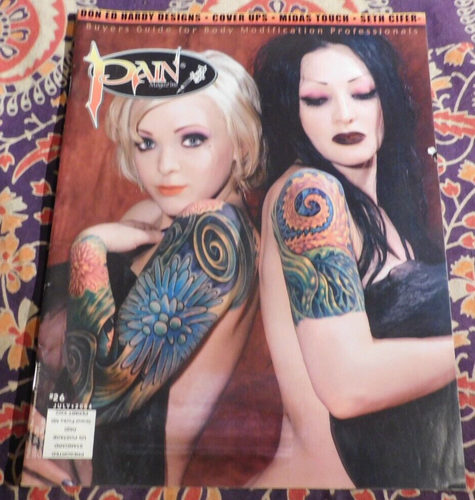 Pain Professional Tattoo Artist Trade Magazine 18 Diff 19 Issues PAIN MAGAZINE - Picture 18 of 19