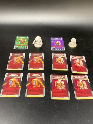 Zombicide Invader - Kickstarter exclusive I.R.I.S. Sentry Gun + Buddybot Figures