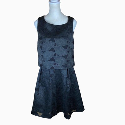 NWT RSVP by BB Dakota Black Lace Skirt Set Size 8