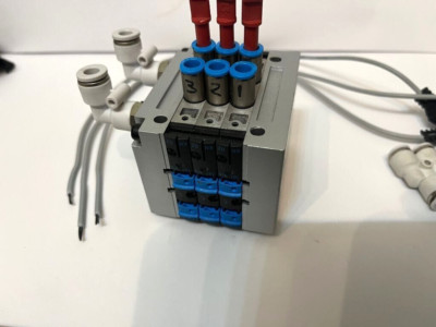 Festo CPV10-V1 3-Wege elektrische Schnittstelle Ventilblock & Kabel