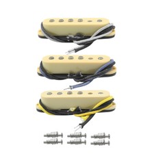 FLEOR 3 x Chitarra Alnico 5 Pickup Single Coil ST SSS Pickup Set per ST Style
