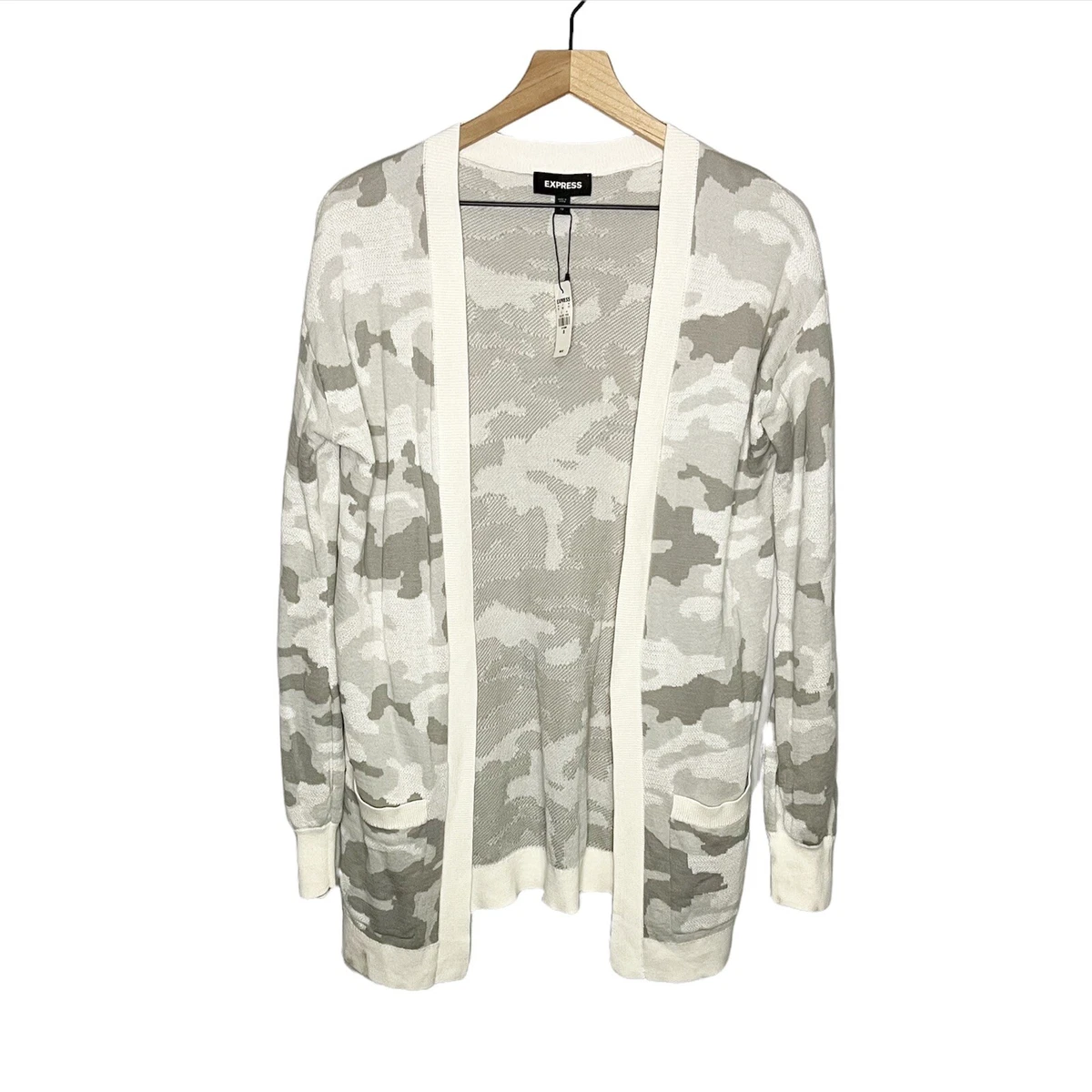 Camo clearance open cardigan