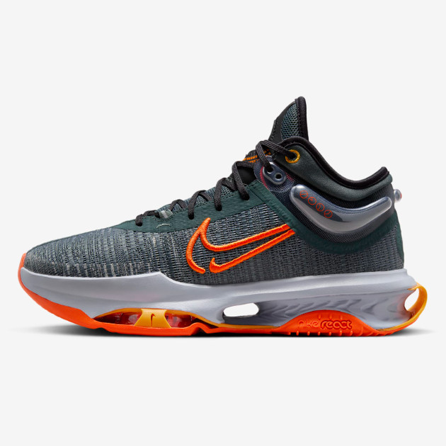 Баскетбольные кроссовки Nike Air Zoom G.T. Jump 2 EP Черный/Vitage зеленый (DJ9432-301)