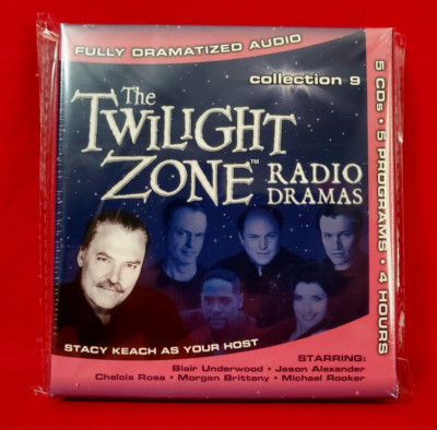 The Twilight Zone Radio Dramas Collection 9 2007 Audiobook 5-CD set Stacy Keach