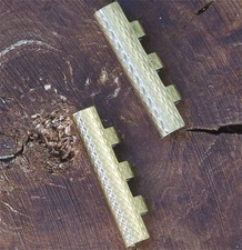 7 SETS SOLD! Gold ends to any 7-row NSA vintage watch bracelet 18mm 19mm or 20mm