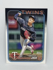 2024 Topps Update Series - #US43 Griffin Jax - Minnesota Twins