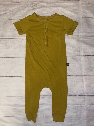 Strampler Jungen 12-18 Monate Lumpen gelb