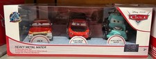 Disney Parks CARS Heavy Metal Mater 3 Pack Die-Cast Lightning McQueen Dex NEW