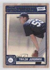 2011 Playoff Contenders Prospect Tickets Taylor Jungmann #RT22 0w8