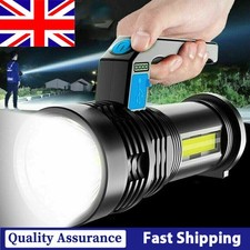 99000000lm Most Powerful USB Rechargeable LED Flashlight Super Bright Torch Lamp