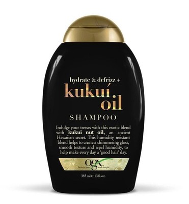 OGX Hydrate + Defrizz Kukui Oil shampoo ships out fast NEW! 