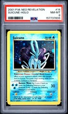 2001 POKEMON NEO REVELATION #14 SUICUNE-HOLO PSA 8 on eBay