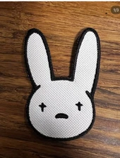 Bad Bunny Embroidered Patch Iron On/ Sew On
