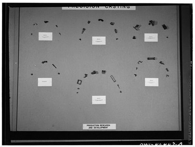 Injection Casting Production Research Development Bulletin Board 1900s