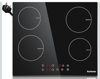 Karinear Plug in Induction Hob 4 Zones Electric Hob 60cm with Touch Control 9