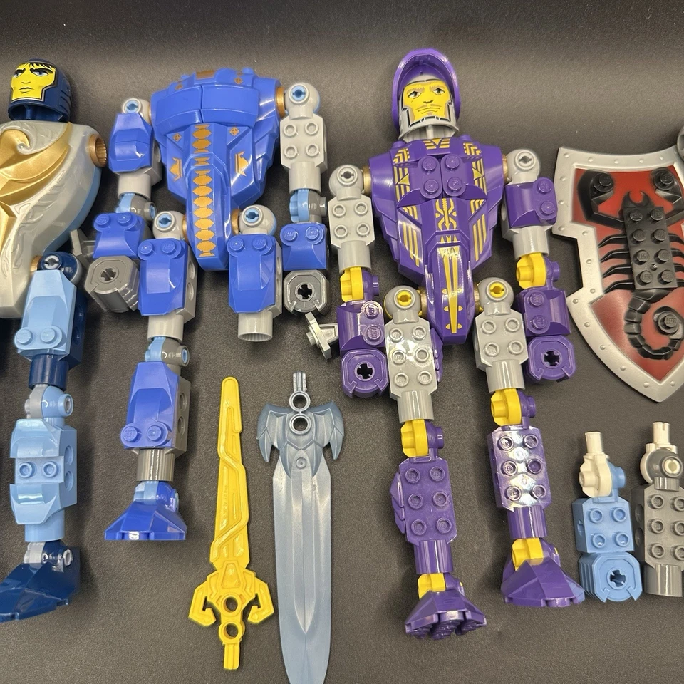 LEGO Knights Kingdom: Grandes figuras construibles incompletas 8792 8790 8770 Foto 3 de 4