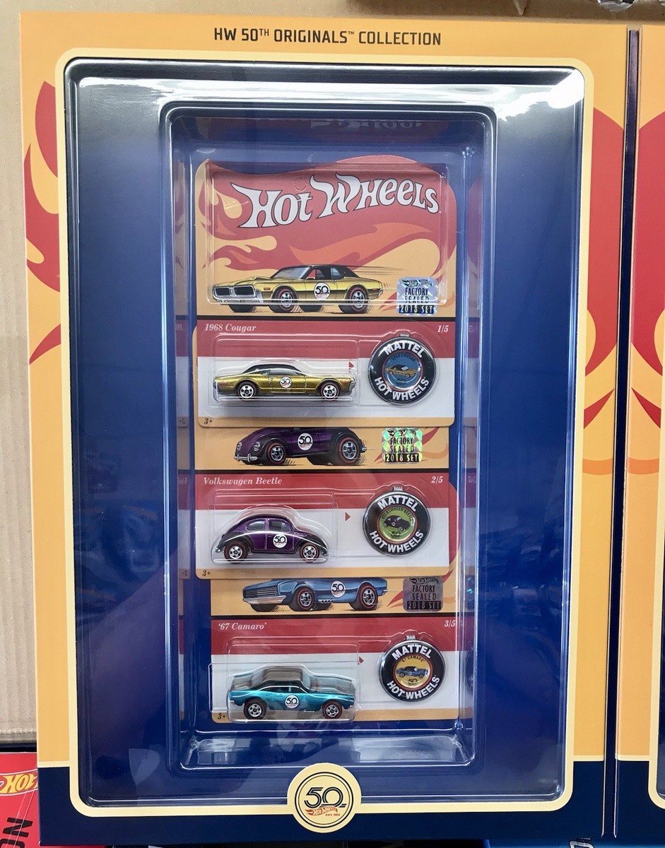Hot Wheels 50th Anniversary Factory Sealed Set Originals