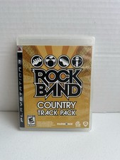 Rock Band: Country Track Pack (Sony PlayStation 3, 2009) CIB Complete & Tested