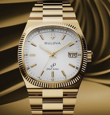Bulova 97B223 SUPER SEVILLE 3ATM High Precision 262kHz *FREE