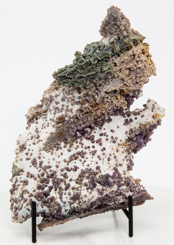 Natural Grape Agate Crystal Purple Chalcedony Cluster Decor 9.88” 2.57lbs H0549