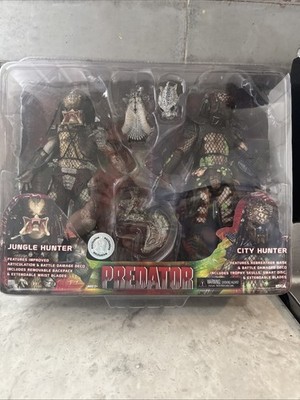 2012 Neca TOYS R US Exclusive Predator JUNGLE HUNTER & CITY HUNTER 2 Pack New