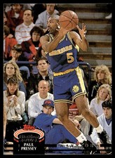 1992-93 Stadium Club Paul Pressey Golden State Warriors #326