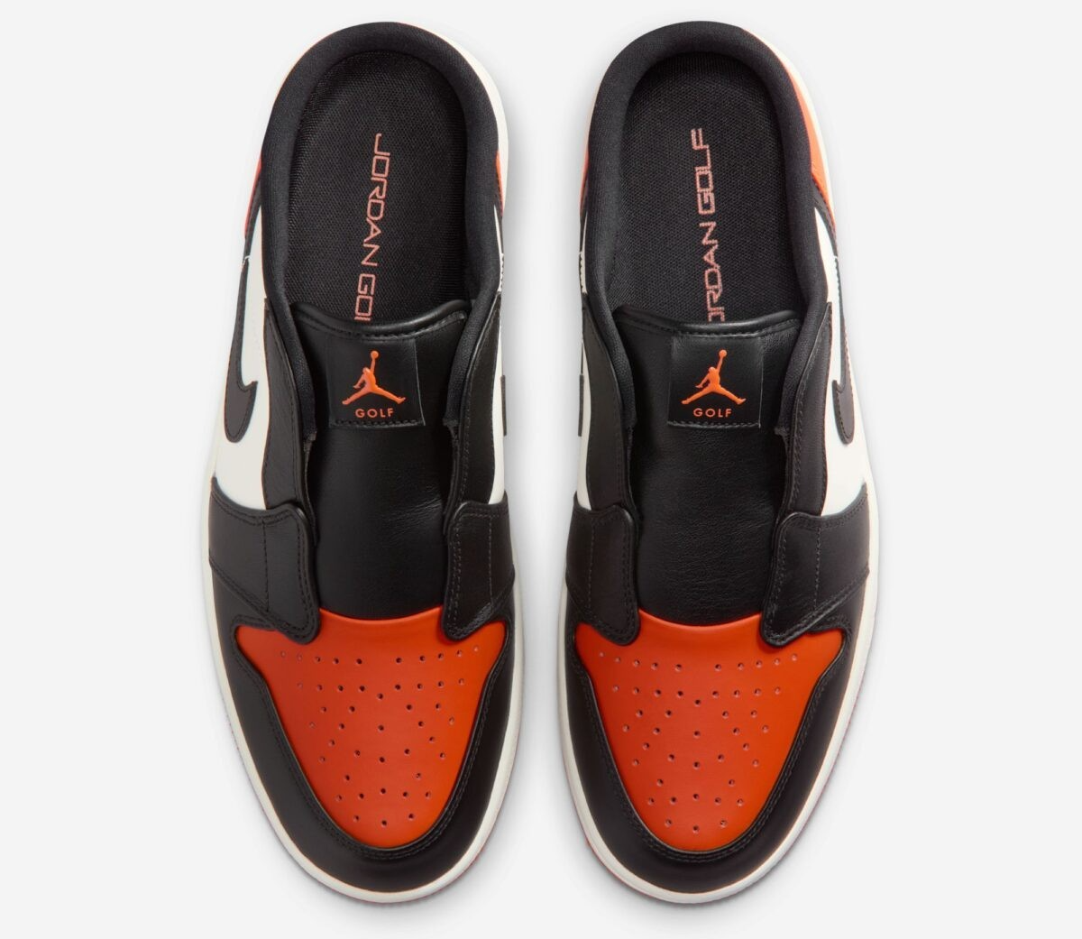 Air Jordan ゴルフシューズ Air Jordan Mule Golf Shoes Starfish Sail Black Men's | Size 8 - 13