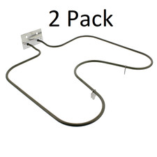 2 Pk, Bake Element for Whirlpool, Sears, Kenmore, AP4514837, WPW10207397