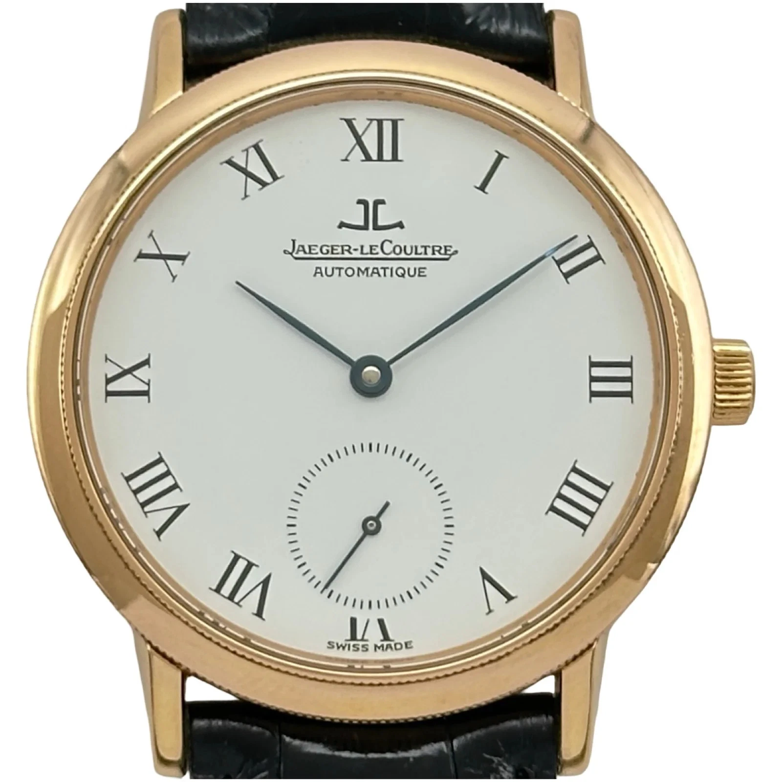 Jaeger LeCoultre — Jaeger-LeCoultre 155.2.9(155.240.910) 35mm PG White Dial Automatic Watch #OKW687