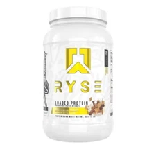 RYSE Loaded Protein Powder - Cinnamon Toast: Whey Isolate, 25g Protein, Vanilla
